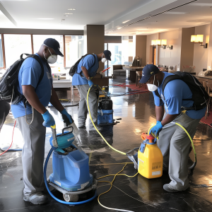 Post construction cleaning flexibility